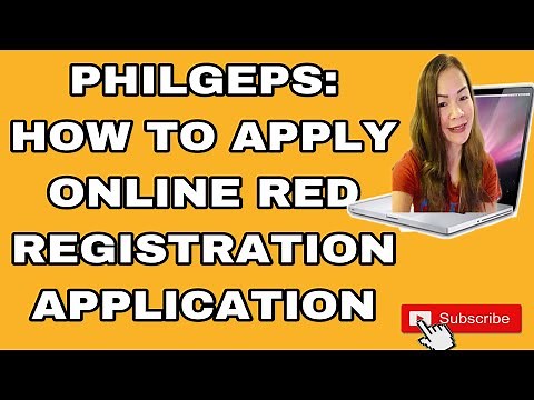 HOW TO APPLY ONLINE RED REGISTRATION APPLICATION IN PHILGEPS//RachelOntv