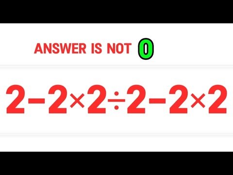 Try Solving This Tricky Math Expression!