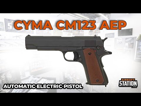 CYMA CM123 AEP Airsoft Gun Overview