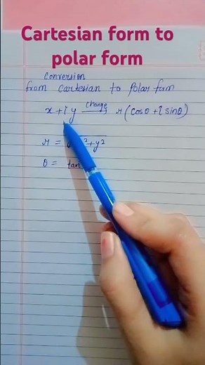 how. to convert Cartesian form to polar form ,#complexnumbers #11thclass #diploma