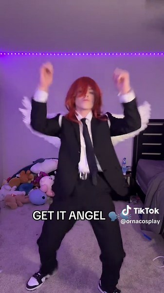 GET IT ANGEL 🗣️🗣️ #fyp #dance #chainsawman | dance