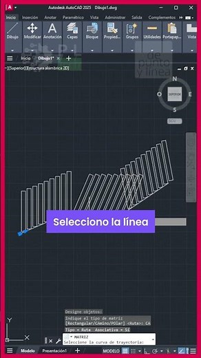 🚀 Learn how to copy objects along a path in AutoCAD | AUTOCAD 16 BASICS