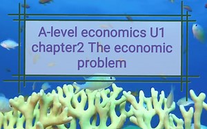 a-level economics unit1 chapter2 the economic problem