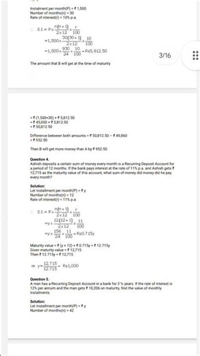ICSE BOARD CLASS -10 (MATH) CHAPTER -2 BANKING