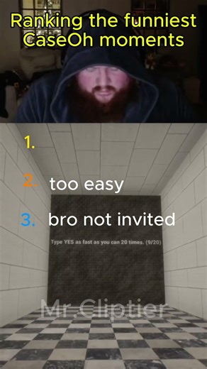 ranking funniest CaseOh moments! #caseoh #shorts #funny #gaming