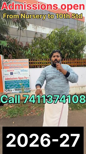 4.2K views · 5.1K reactions | Call 7411374108 Admissions open from nursery to 10th std #sameeracharya #sarvaartha #karnataka #kannada #hubli #hublidharwad #school #admission | Sameer Acharya | Facebook