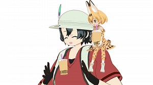 【MMDけもフレ】ぱわーちゃんのタピオカチャレンジ