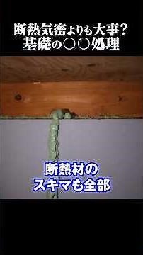 シロアリを侵入させない！基礎の防蟻処理のおすすめ！