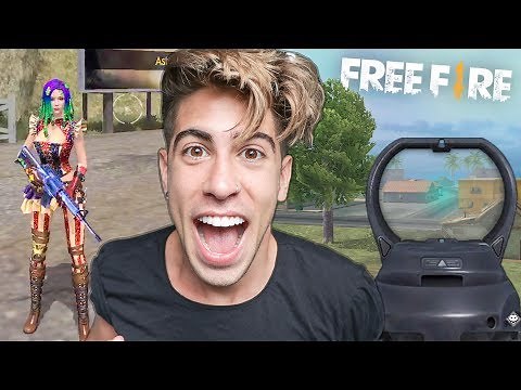 MI PRIMERA VEZ JUGANDO FREE FIRE !!