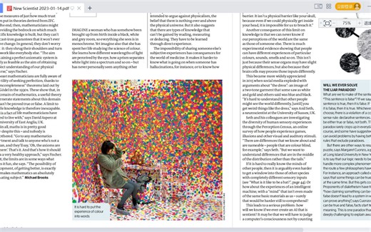 知识的局限性 The limits of knowledge（中)