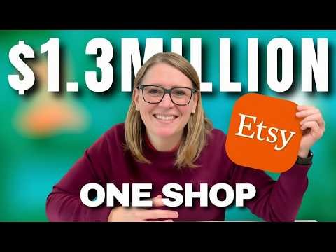 8 Etsy Shops Making $100K+ (2 Over $1.3M) - Here's What They Sell