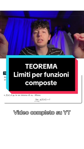 Limiti per funzioni composte: Teorema facile