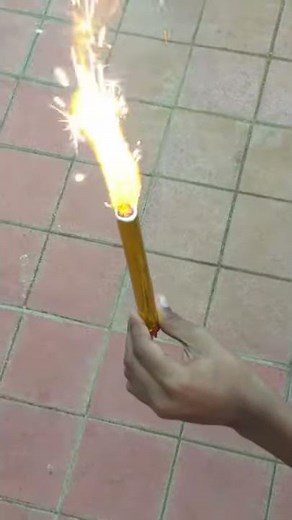 How to fire fountain candle