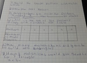 Matchstick Triangle Pattern QuestionsBuild the shape pattern ... | Filo