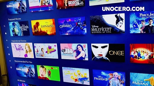 Así puedes iniciar sesión en Disney Plus en tu Smart TV. | unocero.com