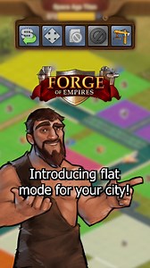 Transform your city planning with Flat Mode! 🚀🔍 Rearrange, optimize, and conquer space like never before! #FlatMode #CityBuilding#ForgeOfEmpires | Forge of Empires