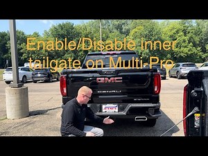 How to disable/Enable inner tailgate on Multi-Pro Tailgate 2022 and Up