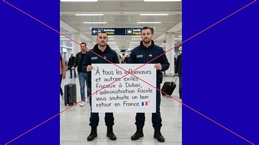 Fact check: Did French border guards mock influencers returning from Dubai amid Iran war?