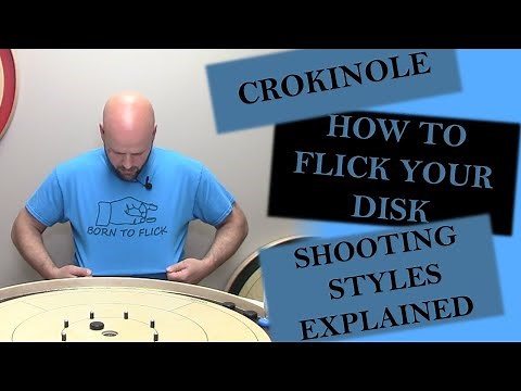 Crokinole How to Flick Your Disk (Crokinole Shooting Styles Explained)