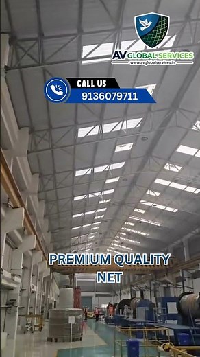 Garware White Bird Net Installation | AV Global Services | Premium Bird Net Installation|Uttarakhand