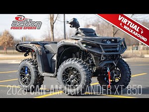 2026 Can-Am Outlander XT 850 | Virtual Walkaround