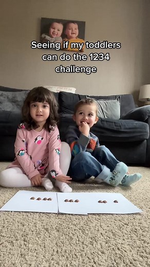 Toddler Twins Take on the Magic Stars 1234 Challenge