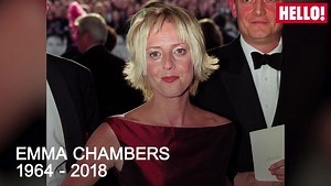 Who is Emma Chambers' famous husband, Ian Dunn?