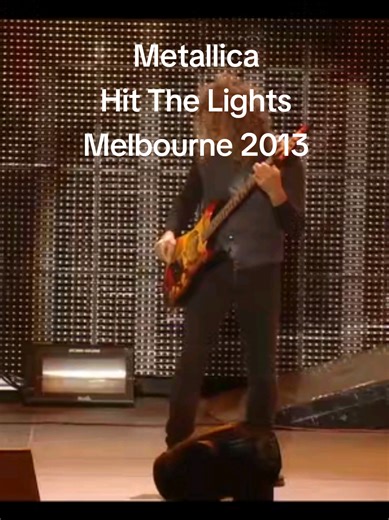 Metallica's Hit The Lights Performance in Melbourne 2013