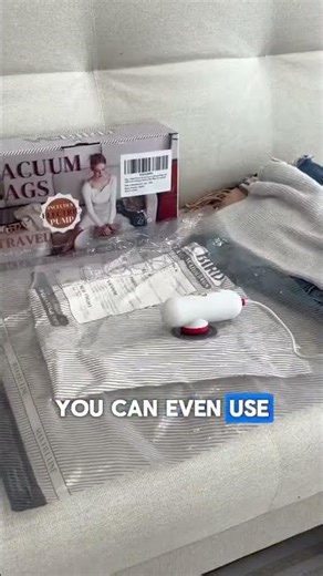 9 Pack Lightweight Travel Bags with USB Electric Pump