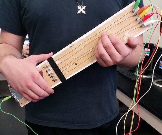 Guitar Hero: Guitar W/ Strings (MaKey MaKey)