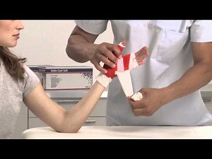 Delta-Cast Soft Removeable Thumb Spica Cast Application