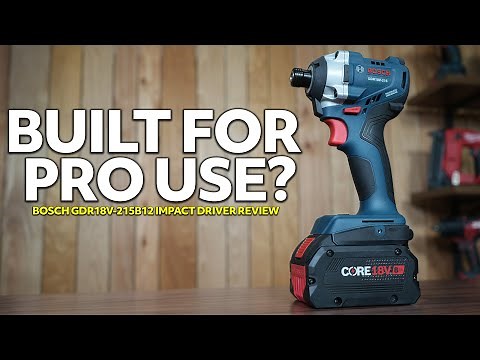 NEW Bosch Impact Driver: Real World Testing & Review