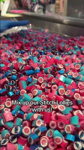 Satisfying Stitch Candy MIXing #satisfying #stitch
