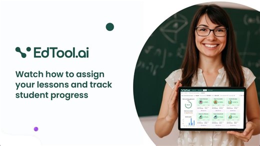 Assign, Track Personalize Lessons with EdTool | Łukasz Kwiatkowski
