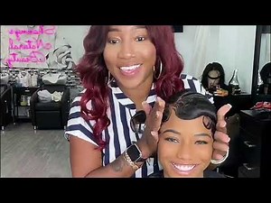 FINGERWAVE QUICKWEAVE #shannysnaturalbeauty #quickweavetutorial #quickweave