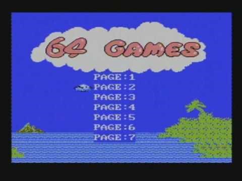 Famicom/NES Multicart 64in1