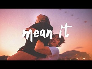 Lauv & LANY - Mean It (Lyric Video)