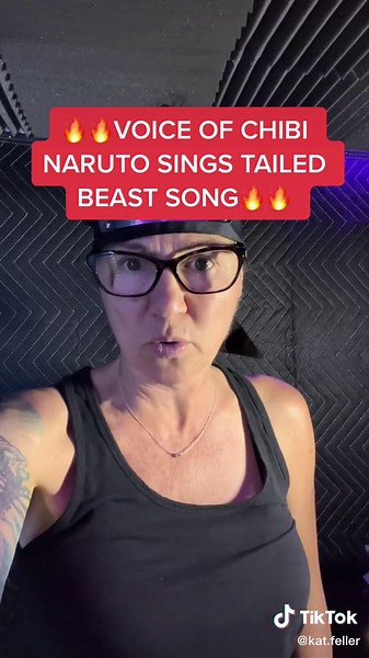 Voice of Chibi Naruto Singing Tailed Beast Song