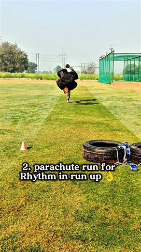 Fast Bowlers Run-Up Improve Kaise Kare? 🔥 4 Best Drills Overload Sprint, Parachute Run & Speed Work