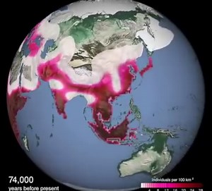 36K views · 432 reactions | 125,000 years of human migration in one minute | Tribes Inspiring Workplaces | Facebook