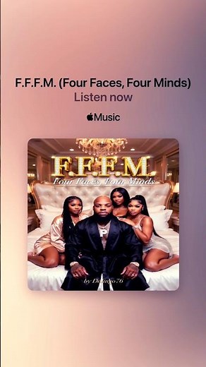 F.F.F.M. (Four Faces, Four Minds) is OUT NOW!💿🔥 Stream on Apple Music 🎧 #Dalingo76#FFFM#TrapSoul