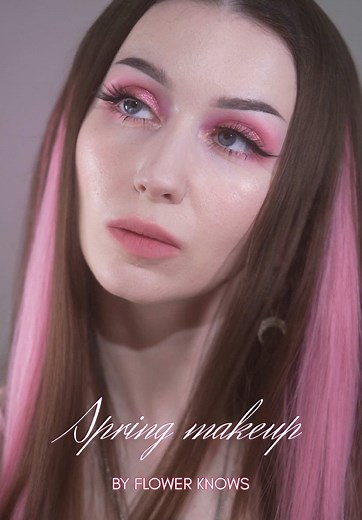 🌸Spring makeup tutorial 🌸 @Flower Knows Makeup #flowerknows #liveyourfairytales #strawberrycupidblush #flowerknowshare #blush #springmakeuplook #flowerknowsmakeup #makeup #pinkcore #makeuptutorial #pinkaesthetic #fairycore #fairymakeup #strawberrycupid