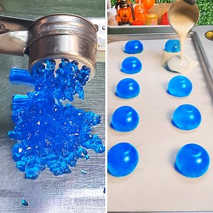 4.1M views · 10K reactions | The Art of Making Ice Cream Roll With Jelly | Mr.Cakes | Facebook