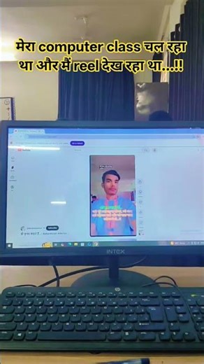 मेरा computer class चल रहा था और मैं reels देख रहा था..!#studentlife #pharmcist #doctor #sirtbhopal