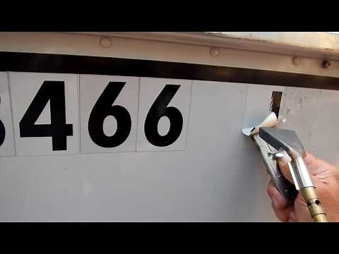 How To Remove Registration Numbers From Boat