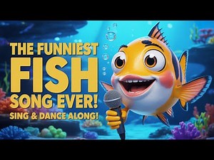 Happy Fish Family Song | Fun Nursery Rhyme for Kids About Ocean and Sea Adventure