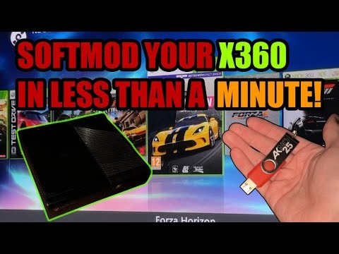 How to Softmod your Xbox 360 in less than a minute! (QUICK Tutorial)