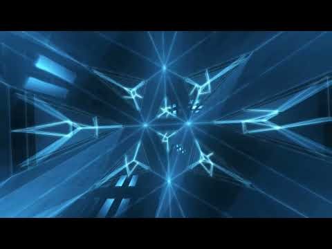 Blue Light Nexus Loop Overlay | Futuristic AI Energy Network Background (Seamless HD 60fps)