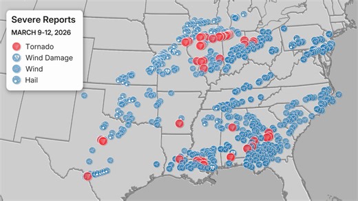 Severe weather outbreak, mid-March (recap)