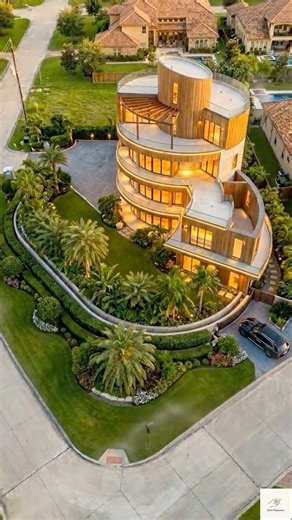 Land to Stunning Spiral Tower Villa Build #luxurybuild